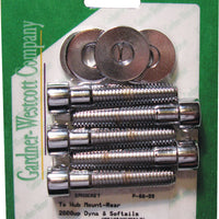 Gardnerwestcott Pulley Bolts Polished Fxd/flst00-06/ Flh/flt04-06