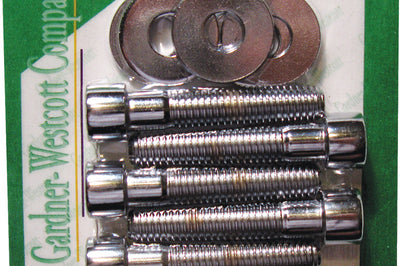 Gardnerwestcott Pulley Bolts Polished Fxd/flst00-06/ Flh/flt04-06