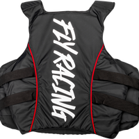 Fly Racing Pullover Flotation Vest Black/white/red Xl - Black/White/Red / Large - Watercraft Collection