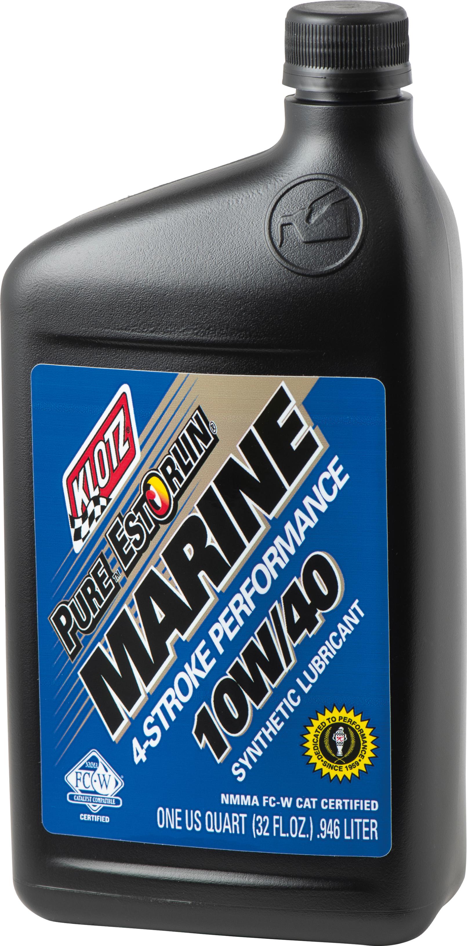 Klotz Pure Estorlin Marine 10w40 1 Qt - Watercraft Collection