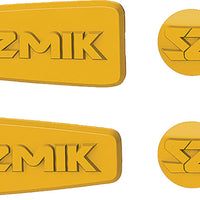 Seizmik Pursuit Mirror Insert Kit Blue - Red - Atv Performance Products