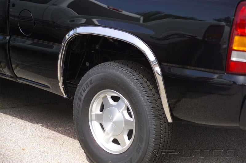 Putco 00-06 Chevrolet Suburban - Full w/o Fender Flares - 1.5in Wide Stainless Steel Trim - Exterior Styling