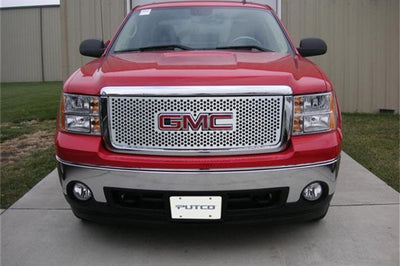 Putco 07-10 GMC Sierra HD Punch Stainless Steel Grilles - Bumpers & Guards