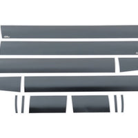Putco 07-13 GMC Sierra Crew Cab 5.5ft Box - 6in Wide - 12pcs Black Platinum Rocker Panels - Body Armor & Protection