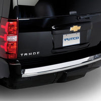Putco 07-14 Cadillac Escalade ESV - Stainless Steel Rear Bumper Cover - Bumpers Grilles & Guards