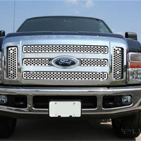 Putco 08-10 Ford SuperDuty (Will not Fit XL/FX4) Punch Stainless Steel Grilles - Bumpers & Guards