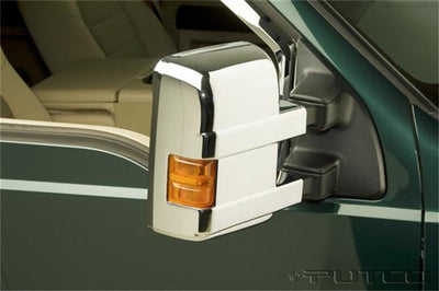 Putco 08-16 Ford SuperDuty (w/ Turn Signal) Mirror Covers - Exterior Styling
