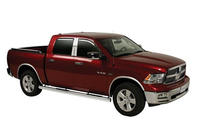 Putco 09-17 RAM - Crew/Quad/Mega Cab - 4pcs Stainless Steel Pillar Posts Classic - Exterior Styling