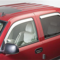 Putco 09-18 Ram 1500 - Crew Cab (Set of 4) Excl Rebel Model Element Chrome Window Visors - Deflectors