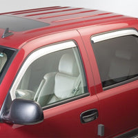 Putco 10-20 RAM 2500/3500 - Quad Cab (Set of 4) Element Chrome Window Visors - Deflectors
