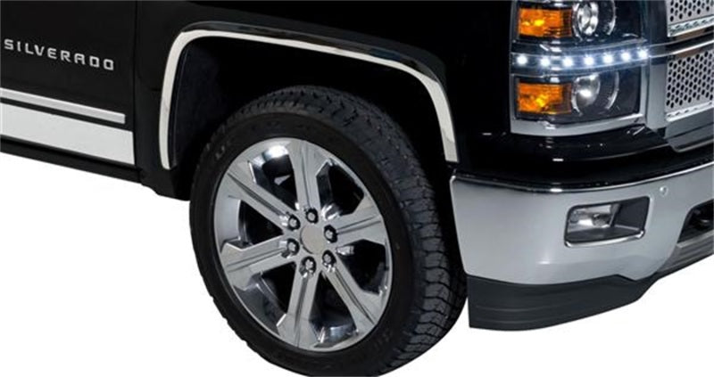 Putco 14-15 Chevy Silverado LD - Full Stainless Steel Fender Trim - Exterior Styling