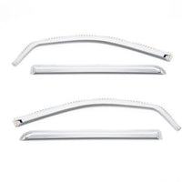 Putco 14-18 Chevy Silverado LD - 4 Door - Double Cab Element Chrome Window Visors - Deflectors