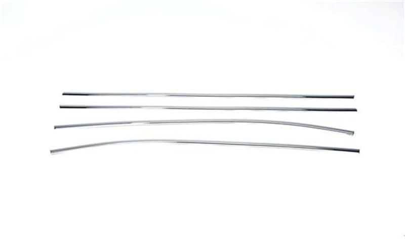 Putco 14-18 Chevy Silverado LD - GMC Sierra - Double Cab Window Trim Accents - Deflectors