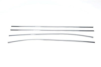 Putco 14-18 Chevy Silverado LD - GMC Sierra - Double Cab Window Trim Accents - Deflectors