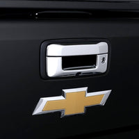 Putco 14-18 Chevy Silverado LD - w/ Keyhole & Camera Opening Tailgate Rear Handle Covers - Exterior Styling