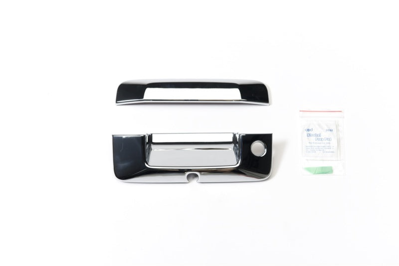 Putco 14-18 Chevy Silverado LD - w/ Keyhole & Camera Opening Tailgate Rear Handle Covers - Exterior Styling
