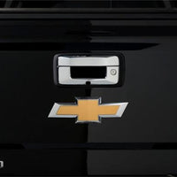 Putco 14-18 Chevy Silverado LD - w/ Keyhole & Camera Opening Tailgate Rear Handle Covers - Exterior Styling