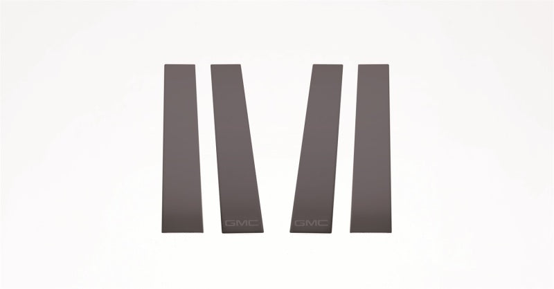 Putco 14-18 GMC Sierra LD - Fits Double Cab/Crew Cab Black Platinum Pillar Posts - Exterior Styling