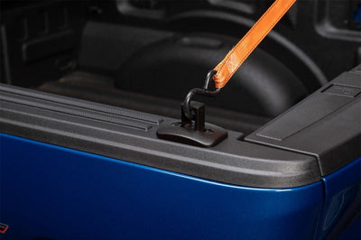 Putco 14-19 Chevy Silverado/ GMC Sierra - Push-Up Tie Downs for Rear Stake Pockets (Pair) - Black - Fabrication