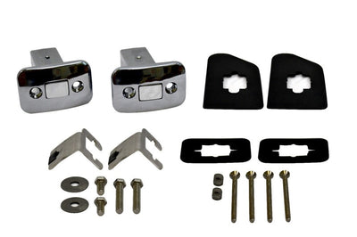 Putco 14-19 Chevy Silverado/ GMC Sierra - Push-Up Tie Downs for Rear Stake Pockets (Pair) - Black - Fabrication