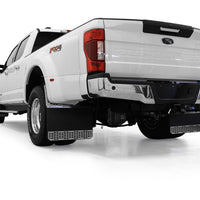 Putco 15-19 Chevy Silv/Sierra HD Dually (Front) - Set of 2 Mud Skins - Brushed SS w/ Hex Shield - Body Armor &