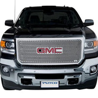 Putco 15-19 GMC Sierra HD (Does not Fit inAll terrain Modelin) Punch Stainless Steel Grilles - Bumpers & Guards