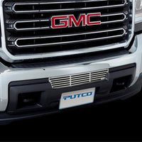 Putco 15-19 GMC Sierra HD - Stainless Steel - Bar Design Bumper Grille Inserts - Bumpers Grilles & Guards