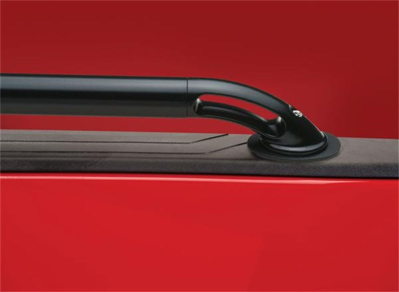 Putco 15-20 Ford F-150 - 5.5ft Bed Locker Side Rails - Black Powder Coated - Body Armor & Protection