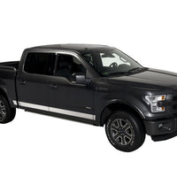 Putco 15-20 Ford F-150 Super Crew Cab 5.5ft Short Box (4.25in Tall - 12pcs) SS Rocker Panels - Body Armor & Protection
