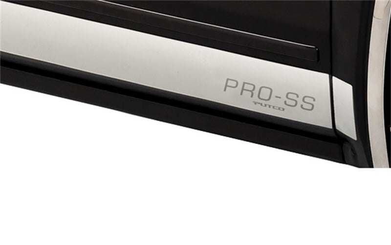 Putco 15-20 Ford F-150 Super Crew Cab 5.5ft Short Box (4.25in Tall - 12pcs) Pro SS Rocker Panels - Body Armor &