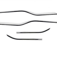Putco 15-20 Ford F-150 - SuperCrew (ABS Window Trim) Trim Accents - Deflectors