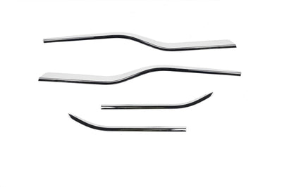 Putco 15-20 Ford F-150 - SuperCrew (ABS Window Trim) Trim Accents - Deflectors