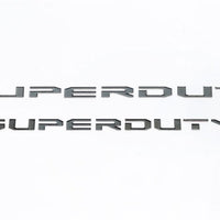 Putco 17-19 Ford SUPERDUTY Letters (Stamped/Black Platinum) Tailgate/Rear - Exterior Styling