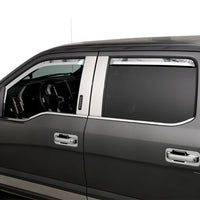 Putco 17-20 Ford SuperDuty - Crew Cab (Set of 4) Element Chrome Window Visors - Deflectors