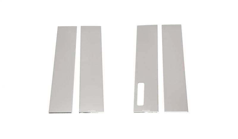Putco 17-20 Ford SuperDuty - Crew Cab / SuperCab - w/Keypad Stainless Steel Pillar Posts Classic - Exterior Styling