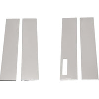 Putco 17-20 Ford SuperDuty - Crew Cab / SuperCab - w/Keypad Stainless Steel Pillar Posts Classic - Exterior Styling