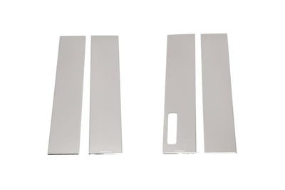 Putco 17-20 Ford SuperDuty - Crew Cab / SuperCab - w/Keypad Stainless Steel Pillar Posts Classic - Exterior Styling