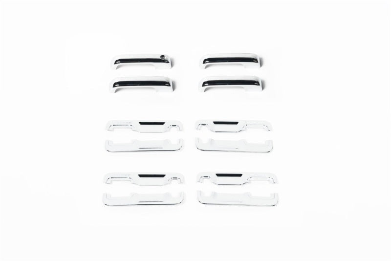 Putco 17-20 Ford SuperDuty Door Handle Covers (4DR) w/ Driver Keyhole (Covers Functional Sensors) - Exterior Styling