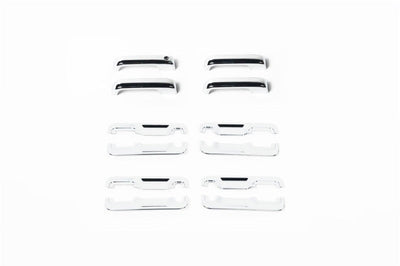 Putco 17-20 Ford SuperDuty Door Handle Covers (4DR) w/ Driver Keyhole (Covers Functional Sensors) - Exterior Styling