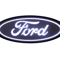 Putco 17-20 Ford SuperDuty Front Luminix LED Emblem - w/o Camera CutOut - Lights