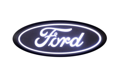 Putco 17-20 Ford SuperDuty Front Luminix LED Emblem - w/o Camera CutOut - Lights