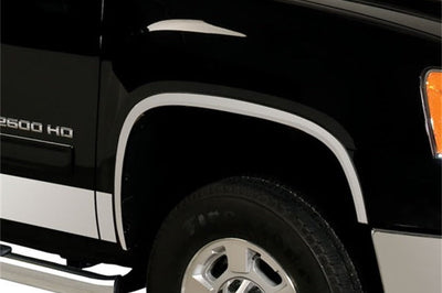 Putco 17-20 Ford SuperDuty w/o Factory Flares - 2in Wide Stainless Steel Fender Trim - Exterior Styling