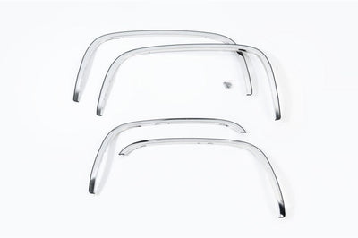 Putco 17-20 Ford SuperDuty w/o Factory Flares - 2in Wide Stainless Steel Fender Trim - Exterior Styling