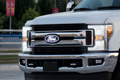 Putco 18-20 Ford F-150 Front Luminix LED Emblem - Fits Honeycomb Grillee - Lights