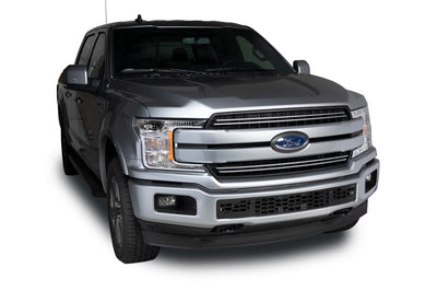 Putco 18-20 Ford F-150 - Hex Shield - Black Powder Coated Bumper Grille Inserts - Bumpers Grilles & Guards