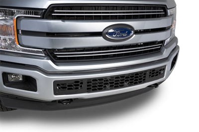 Putco 18-20 Ford F-150 - Hex Shield - Black Powder Coated Bumper Grille Inserts - Bumpers Grilles & Guards