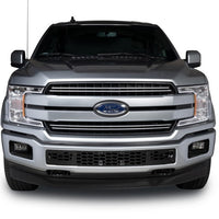 Putco 18-20 Ford F-150 - Hex Shield - Black Powder Coated Bumper Grille Inserts - Bumpers Grilles & Guards