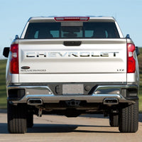 Putco 19-20 Chevy Silverado 1500 - Stainless Steel Tailgate Letters CHEVROLET Chevrolet - Exterior Styling