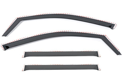 Putco 19-20 Chevy Silverado / GMC Sierra 1500 - Crew Cab (Set of 4) Element Tinted Window Visors - Deflectors