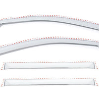 Putco 19-20 Chevy Silverado / GMC Sierra 1500 - Crew Cab (Set of 4) Element Chrome Window Visors - Deflectors